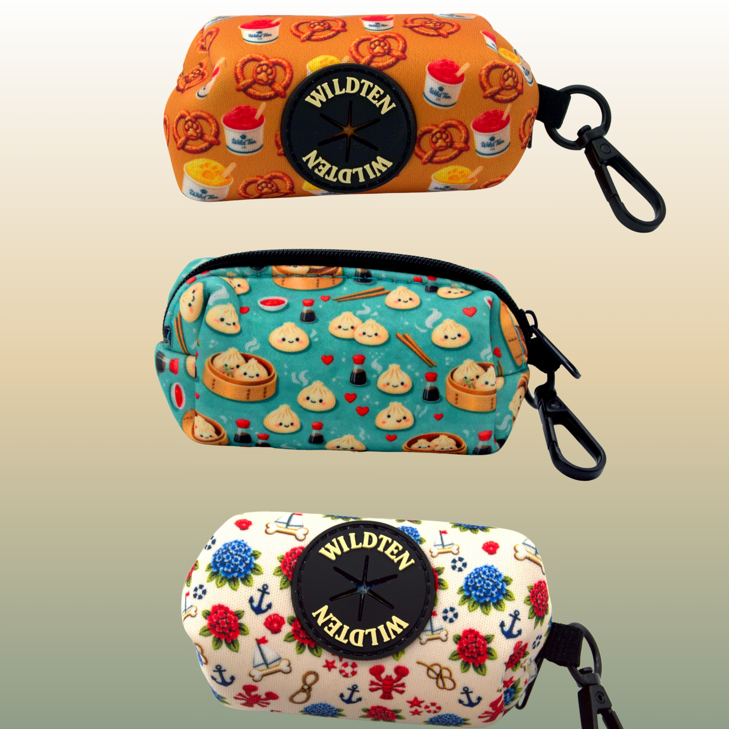 Waste bag holders