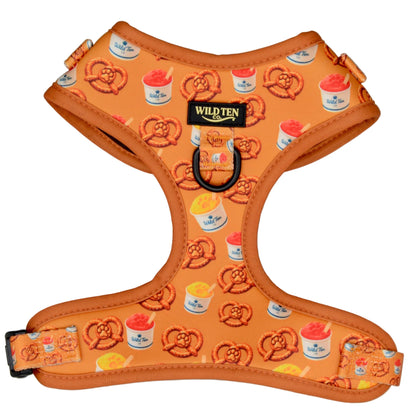 Adjustable no pull harness - Pretzels & Water ice