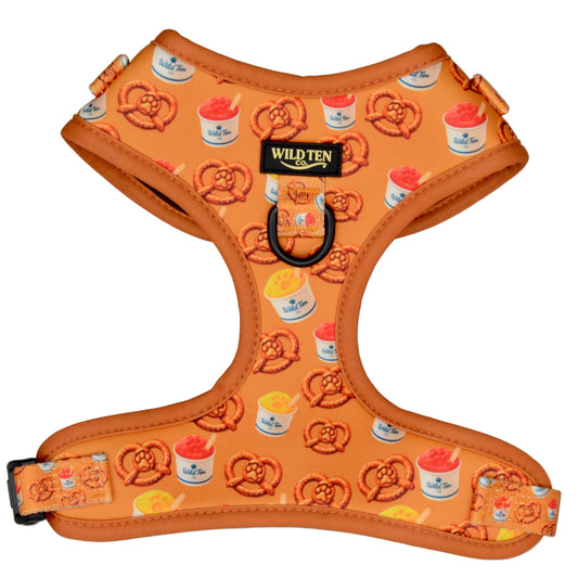 Adjustable no pull harness - Pretzels & Water ice