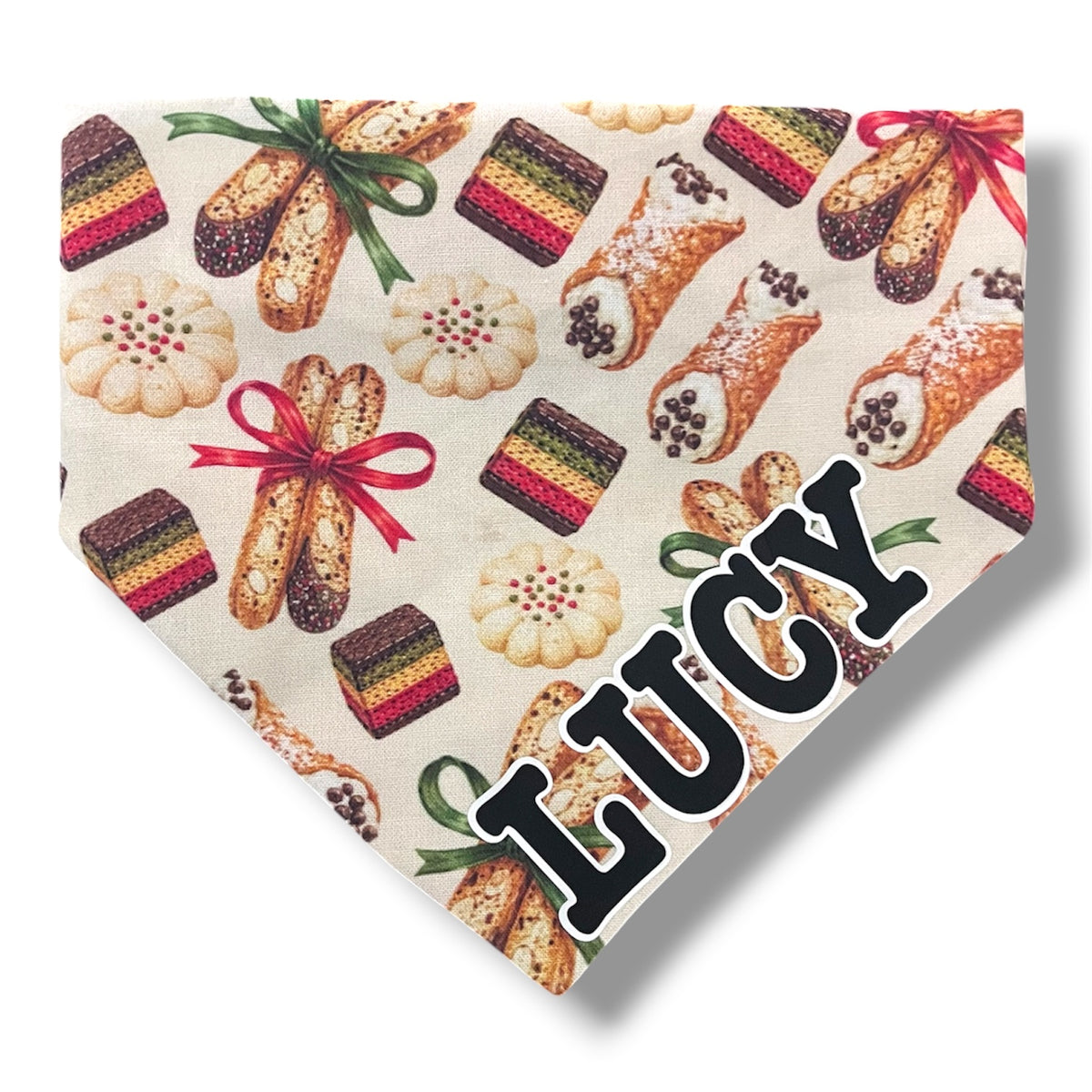 Pet's Name Personalization ADD ON scrunch bandanas