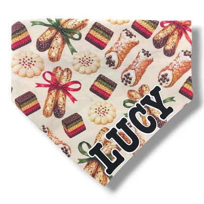 Pet's Name Personalization ADD ON scrunch bandanas