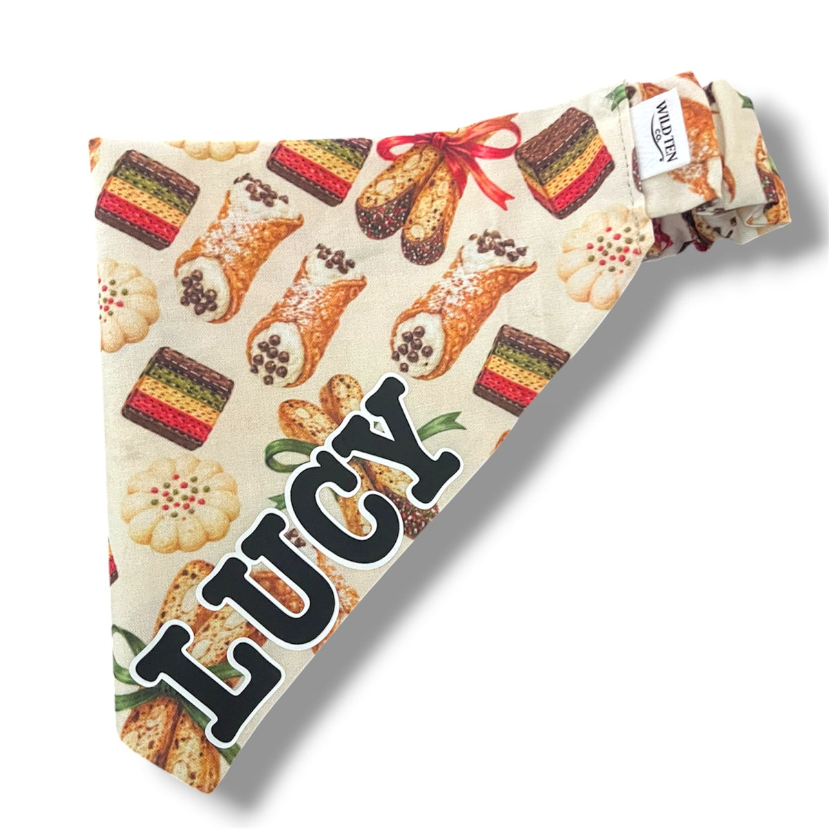 Pet's Name Personalization ADD ON scrunch bandanas